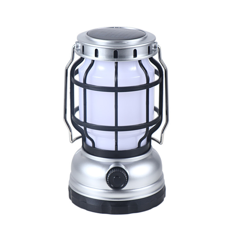 Jiuyue's new LED solar camping lamp, USB charging outdoor camping lamp, and household emergency portable lamp Specification image