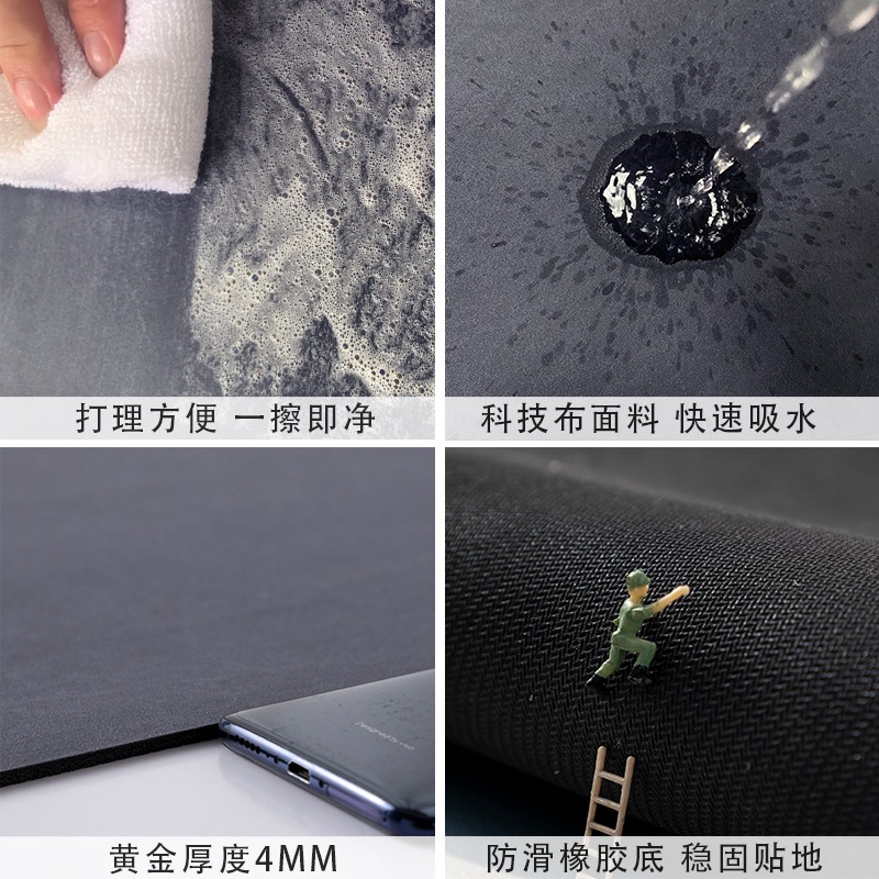 一棵树隔热垫/杯垫/隔热垫一棵树/棉线西餐垫/皮革餐垫细节图