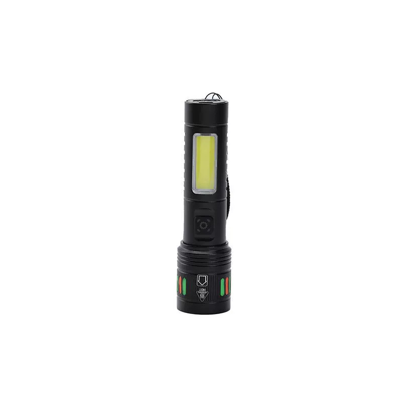 Flashlight with strong light, ultra-bright charging, long-range laser, small tactical flashlight for students' outdoor night fishing, camping and cycling Application Scenario