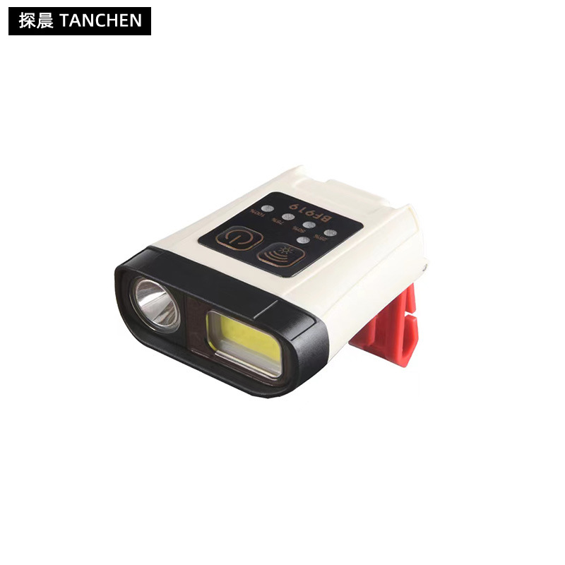 Cross-border led head-mounted charging sensor headlamp, hooded light, long-range night fishing work light, outdoor lighting, outdoor strong light