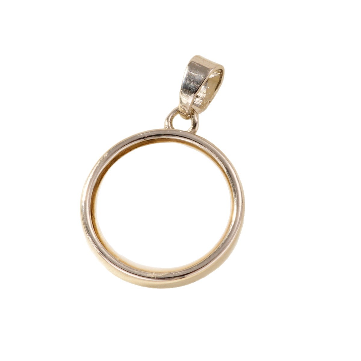 Copper-plated real gold color retention white shell round pendant necklace clasp, high-end bracelet necklace clasp DIY accessory Item Picture