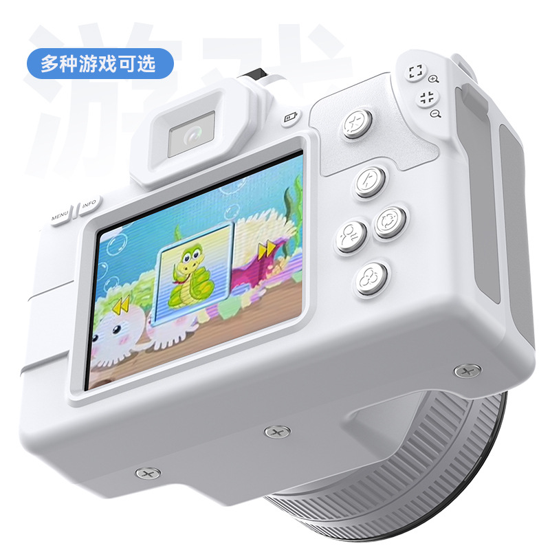 D11高清4800万迷你单反数码相机双摄美颜补光自拍录摄像CCD照相机细节图