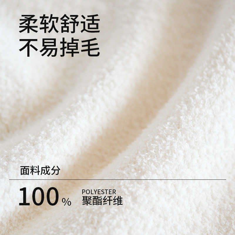 加厚秋冬女款半边绒睡衣翻领撞色滚边居家服保暖舒适女装女式皮衣时尚休闲详情4