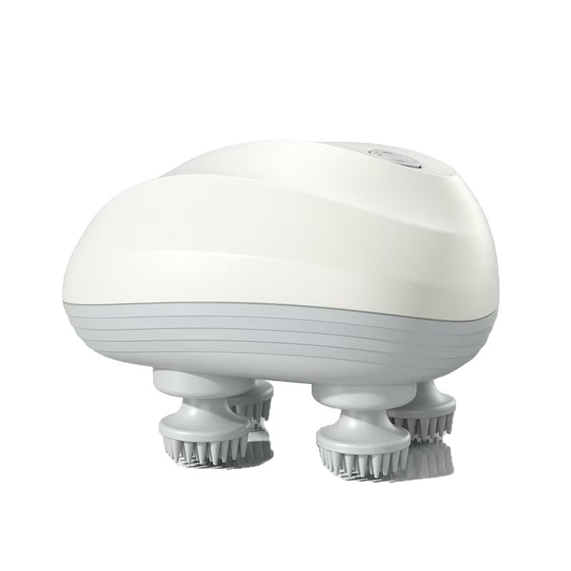 New multi-functional cervical massager, rechargeable head massage instrument, Octopus massage scalp massager Item Picture