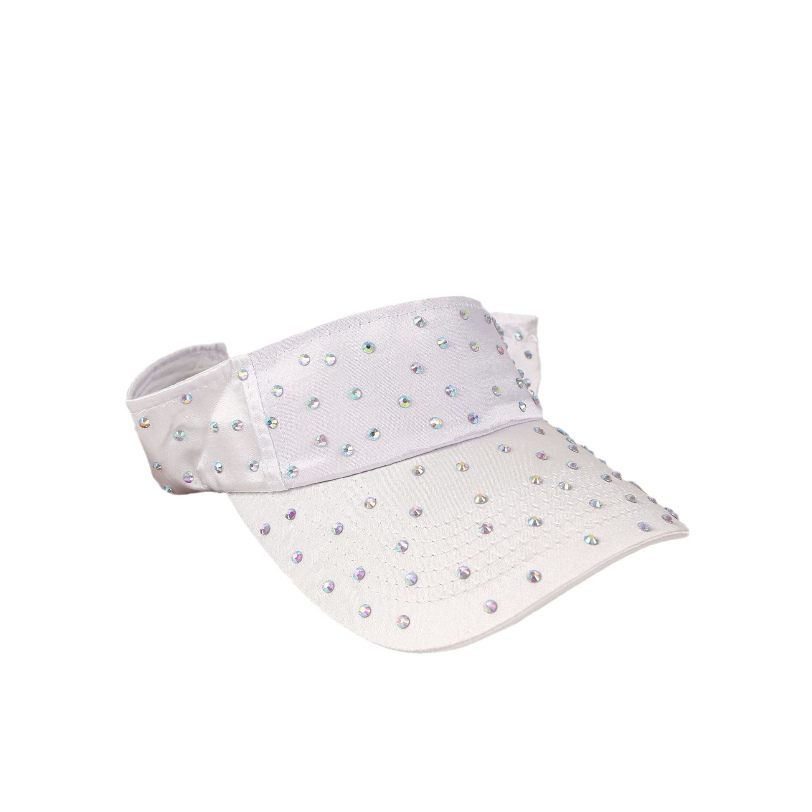 New open-top starry sky women's spring and summer diamond-encrusted outdoor sports cycling sunshade and sun protection diamond-encrusted roof Item Picture
