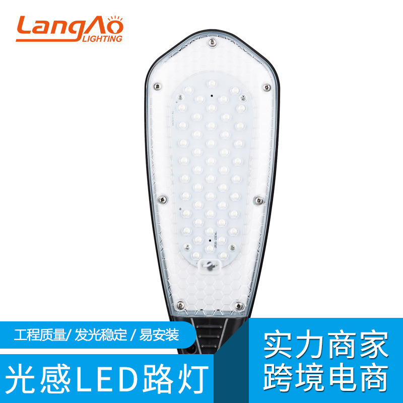 Cross-border practical municipal street lamp, 20W light-controlled led villa lamp, courtyard lamp, new rural project outdoor lighting lamp details Picture