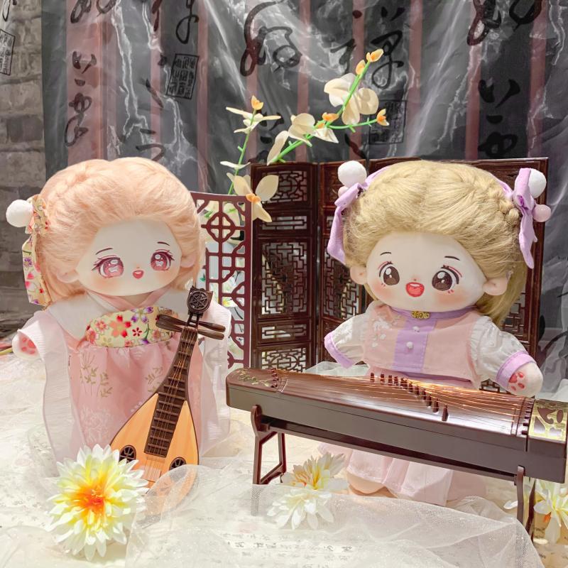 新款25CM长腿棉花娃娃系列礼盒兔女郎衣服可爱甜酷毛绒公仔礼物盒产品图