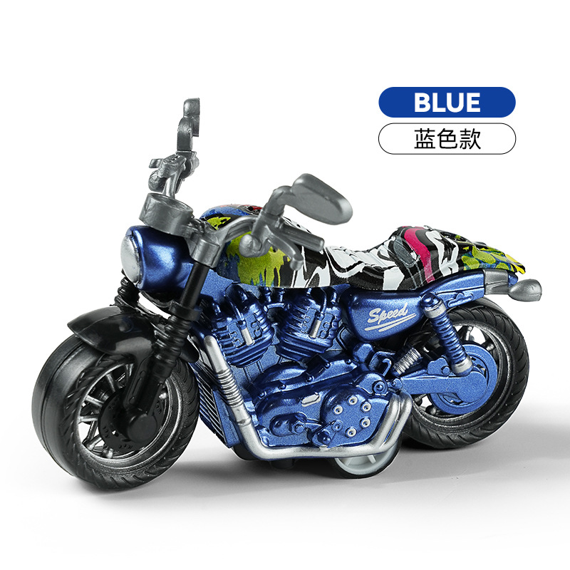 Cross-border children's toys, simulated rebound motorcycle models, keychains, decorative items, durable toy cars, grabbers, gifts Application Scenario