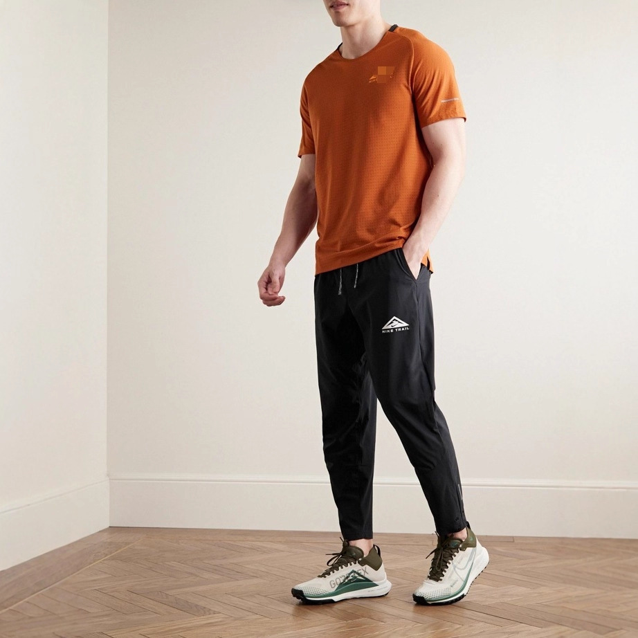 2026 Summer new style of men's casual sports sun protection trousers made of the same three-proof technology quick-drying fabric details Picture