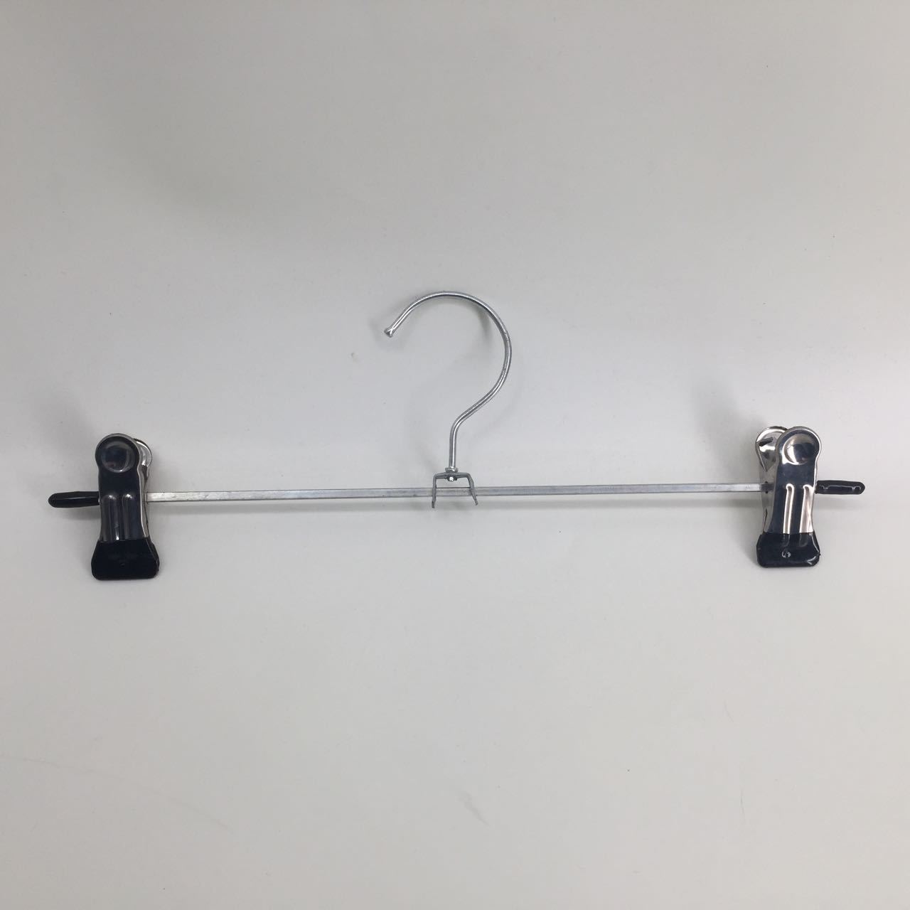 厂家直销防滑裤夹裤撑裤夹子批发家用裙夹裤夹28厘米镀锌裤架