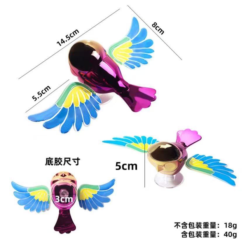 Solar wing moving car ornaments, car decorations, small car ornaments, car supplies, car ornaments Application Scenario