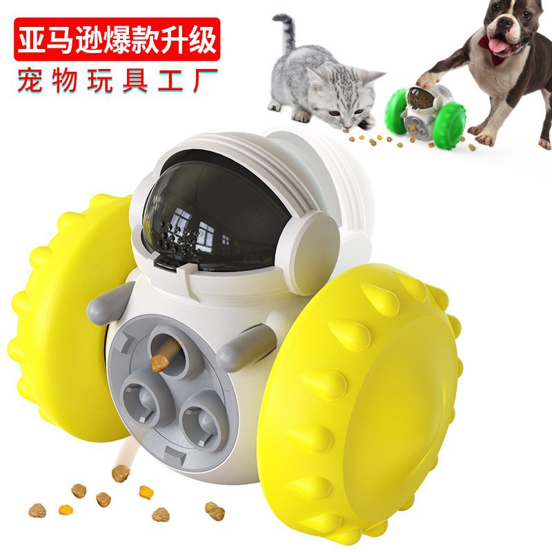 Pet dog food leak toy car, self-entertainment and boredom, balance swing car, untoppling doll toy, Amazon small dog details Picture