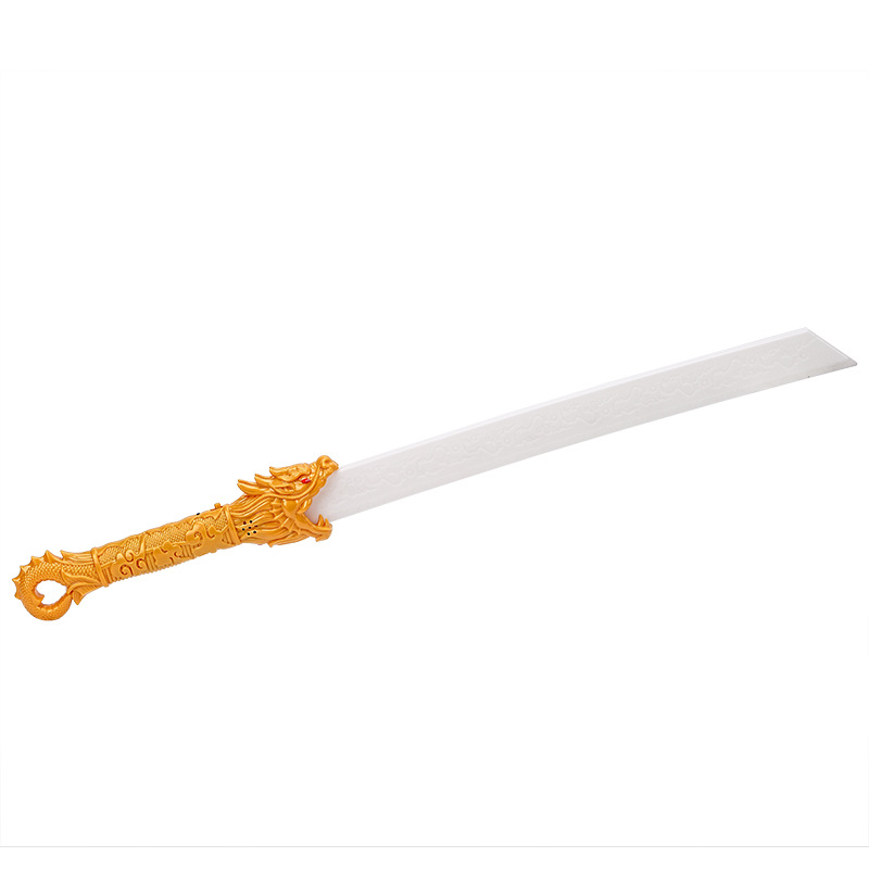 蒙古刀/武士刀/黄铜宝剑/鬼灭之刃日轮刀/闪光玩具刀白底实物图