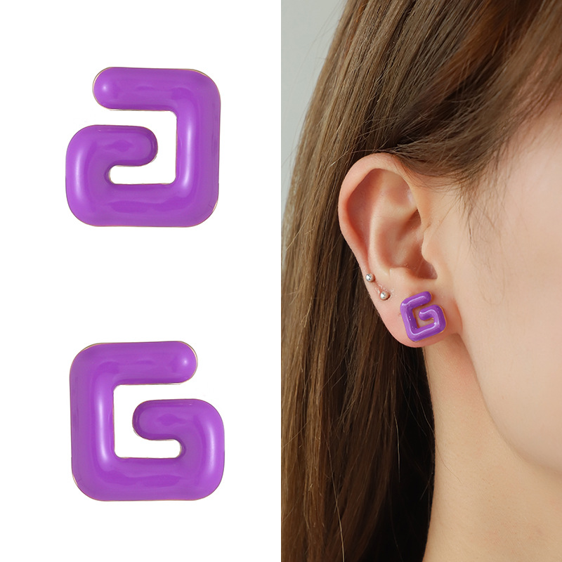 饰品/耳环/耳饰/米珠耳环/耳夹细节图