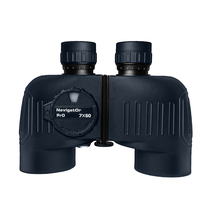 Habo 7X50 Blue Compass Telescope Is An All-Metal, Highly Sealed, Waterproof Outdoor Low-Light Night Vision Navigation Distance Measurement Device Item Picture