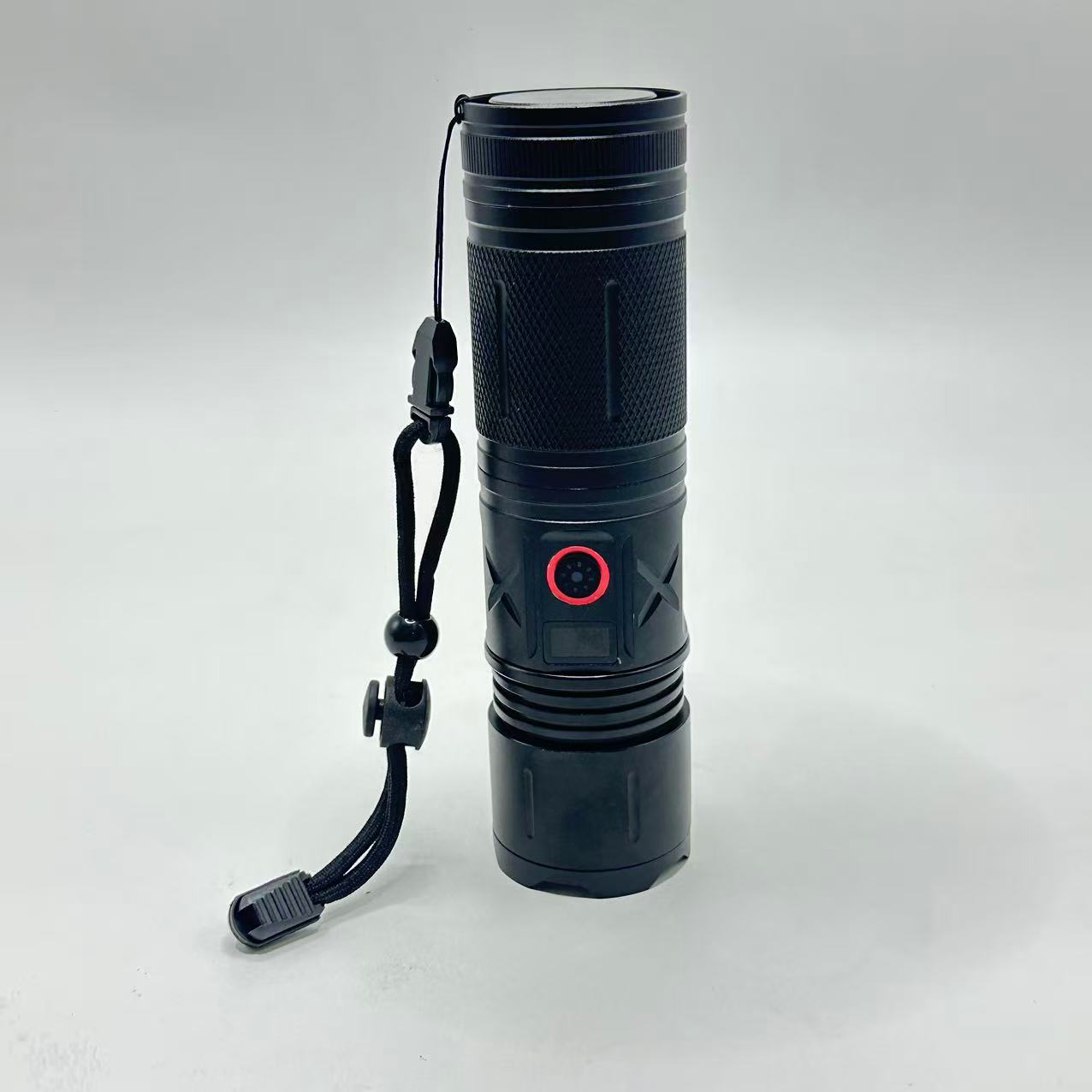 New cross-border outdoor charging, floodlight, telescopic focusing, long-range portable white laser flashlight, high-power flashlight Specification image