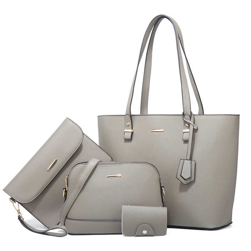 Tendencia bolsos de mujer retro bolso de un hombro 2026 nuevo estilo de gran capacidad moda diagonal span conjunto de cuatro piezas bolsa madre niño Application Scenario