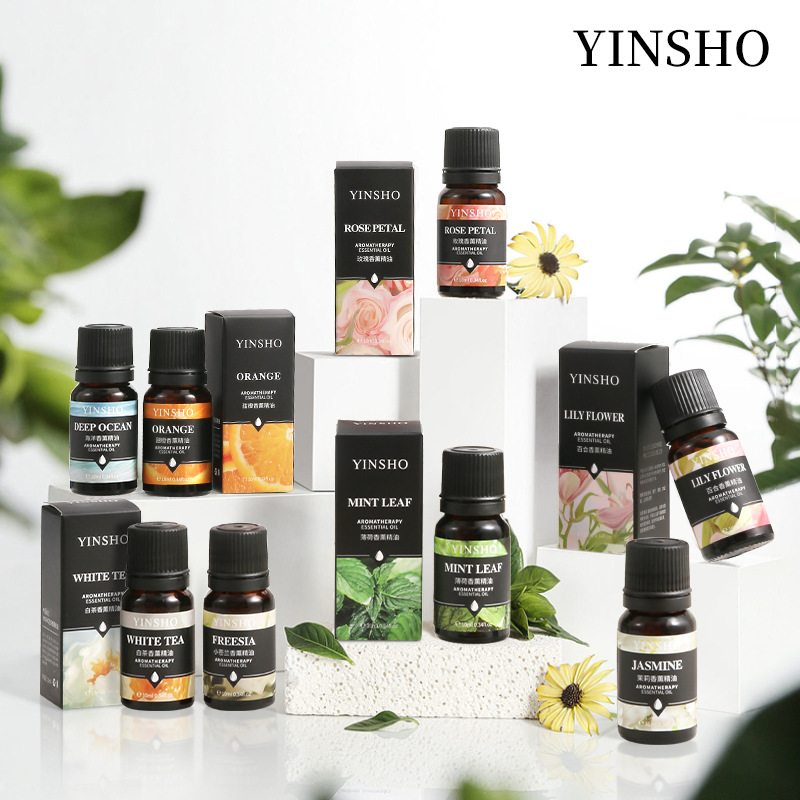 10ML water-soluble humidifier aromatherapy essential oil, lavender and rose aromatherapy essential oil, wholesale from the source factory full figure