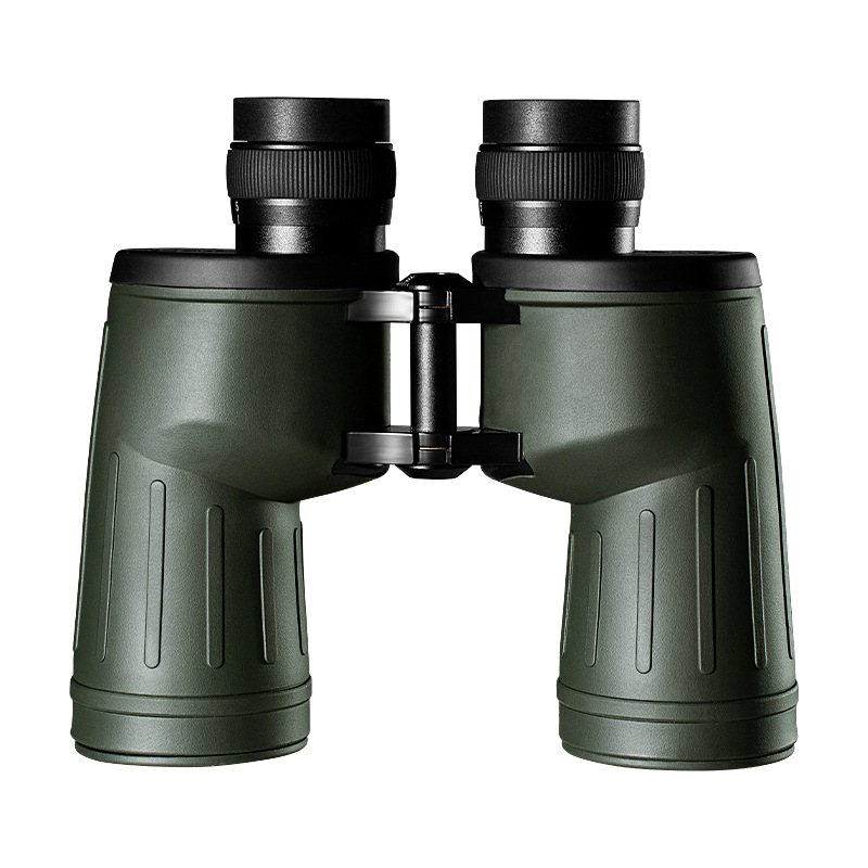 Habo 10X50 Outdoor Binoculars Metal Body Low-Light Night Vision Coordinate Distance Measuring Telescope Item Picture
