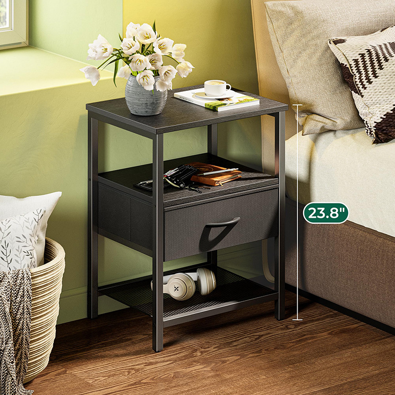 Cross-border coffee table, high-end living room, European and American retro style, metal frame, bedroom, bedside table, sofa, side cabinet, corner table Specification image