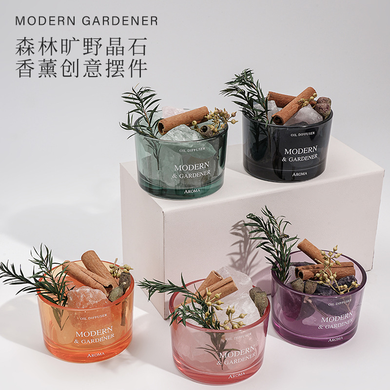 扩香石香薰室内持久家用晶石精油香薰石卧室女生房间无火香氛