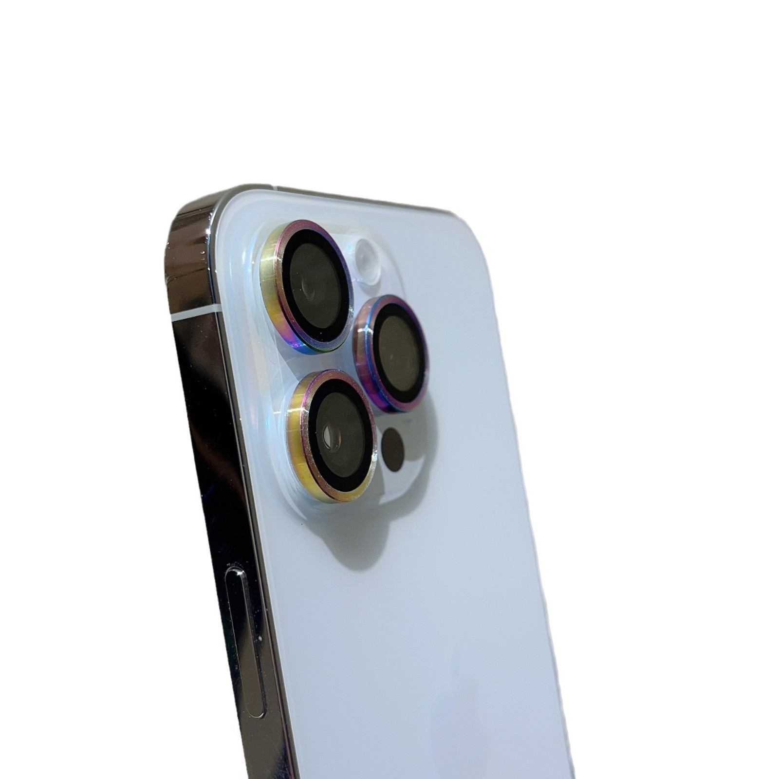 Película de lente estriada CD compatible iPhone17promax apple 16pro película de protección de cámara 15pro dazzle woman Item Picture