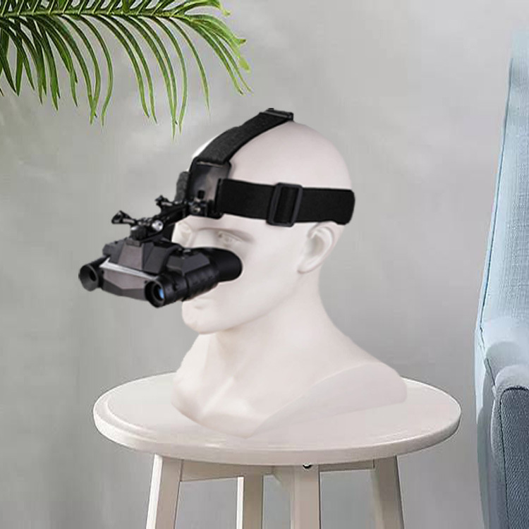 The new NVG-G1 multi-functional digital binocular night vision device is a high-definition mini head-mounted infrared night vision device Item Picture