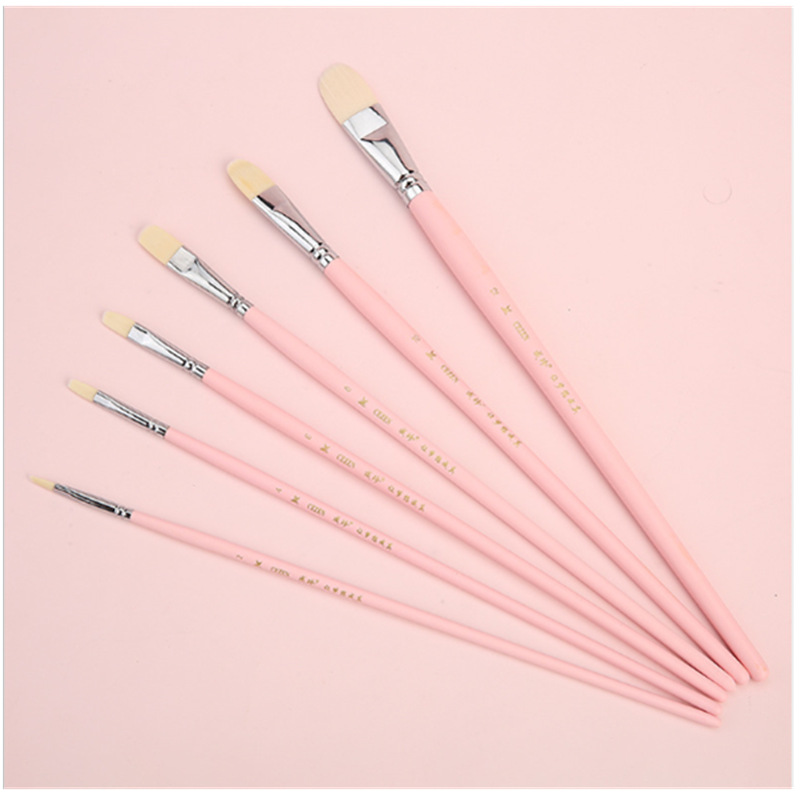 厂家直销水彩笔套装新款丙烯画笔尼龙毛组合水粉水彩美术用品批发
