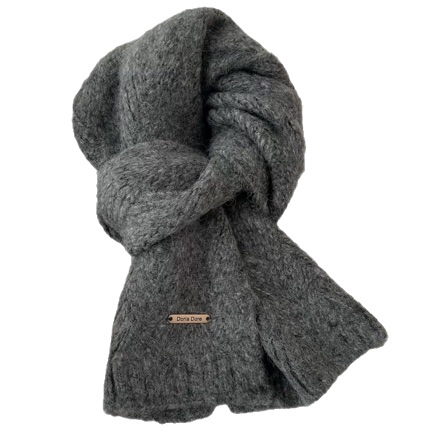 Albaca Alpaca Wool Scarf for Women's winter 2025 New style Wool blend Korean style trendy student high-end knitted Item Picture