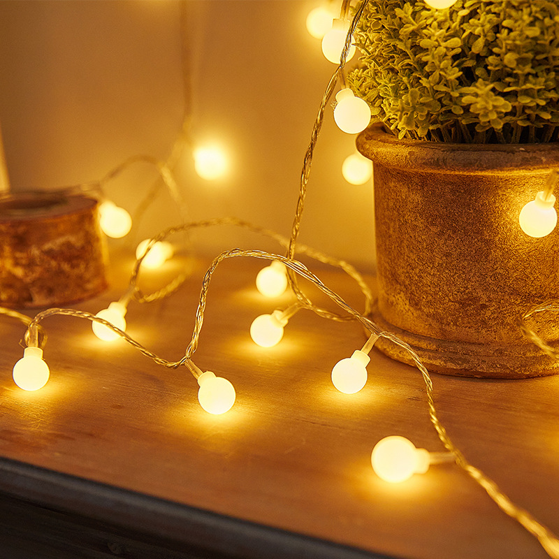 室外LED灯串实物图