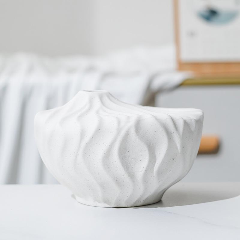 2025北欧陶瓷花瓶摆件干花插花电视柜房屋装饰品摆设创意客厅跨境