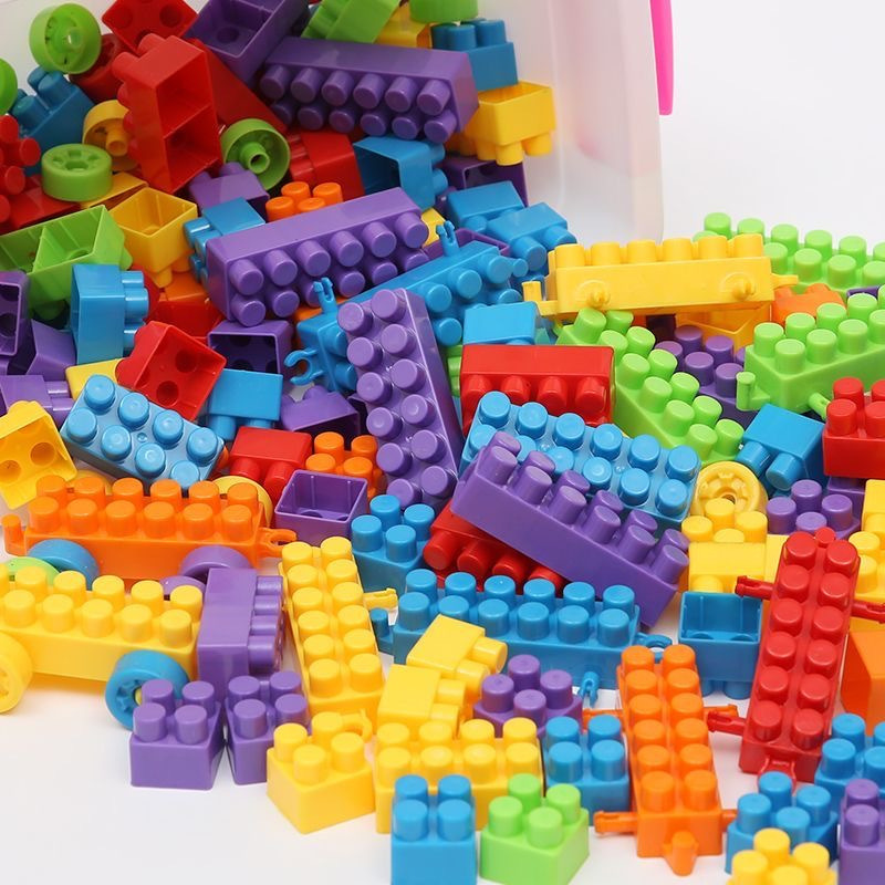 DIY large-sized building blocks for children's early education and intelligence in kindergartens, compatible with Lego toys for 3-6 years old, wholesale details Picture