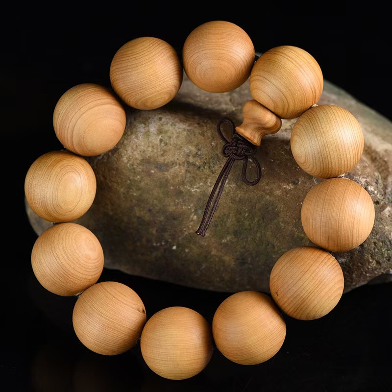Taihang Yabai genuine plain bead bracelet, exquisitely crafted with small holes, selected 2.0 single circle 108 beads of various sizes as gifts