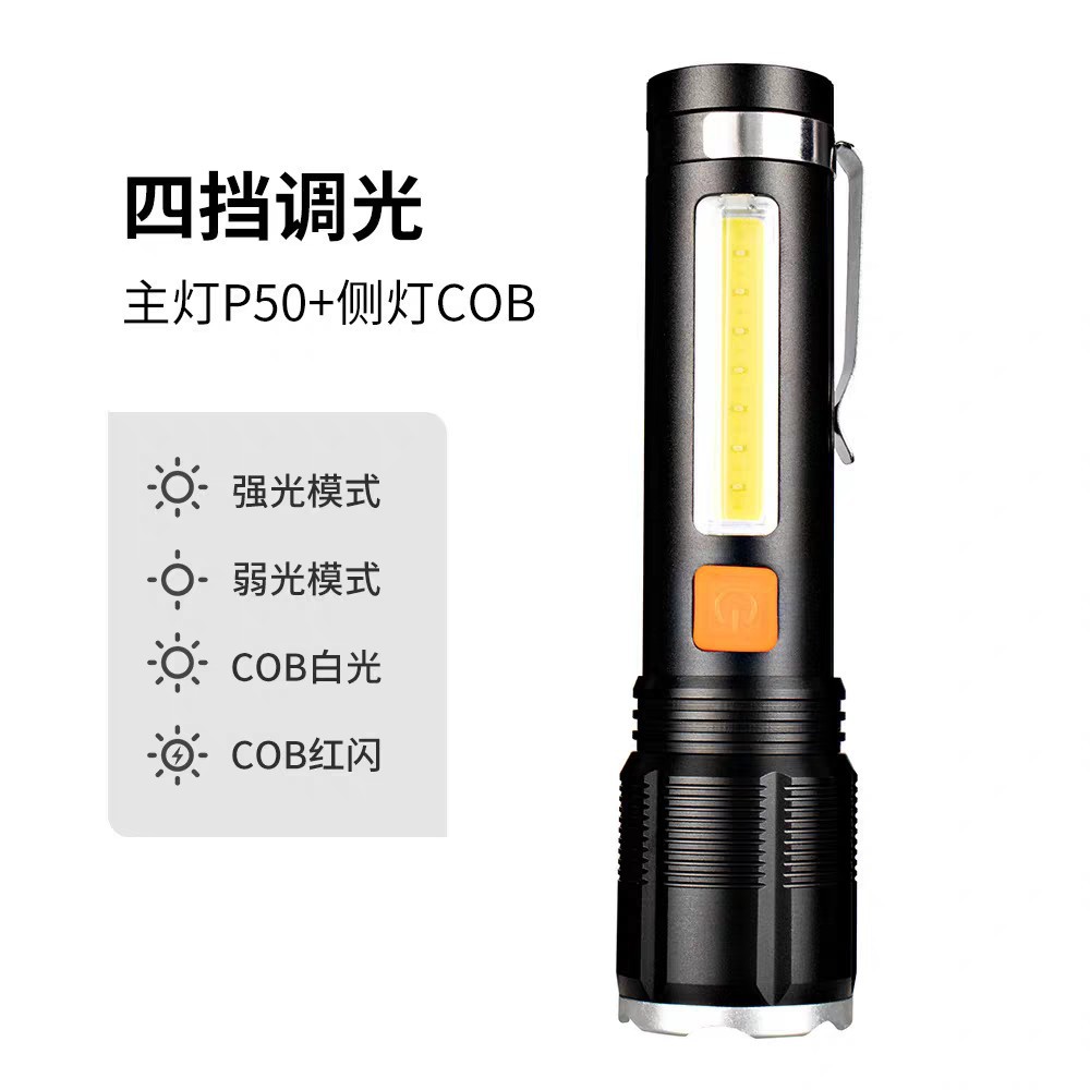 Jiuliang P12 tactical flashlight, a small portable high-intensity flashlight for outdoor lighting Application Scenario