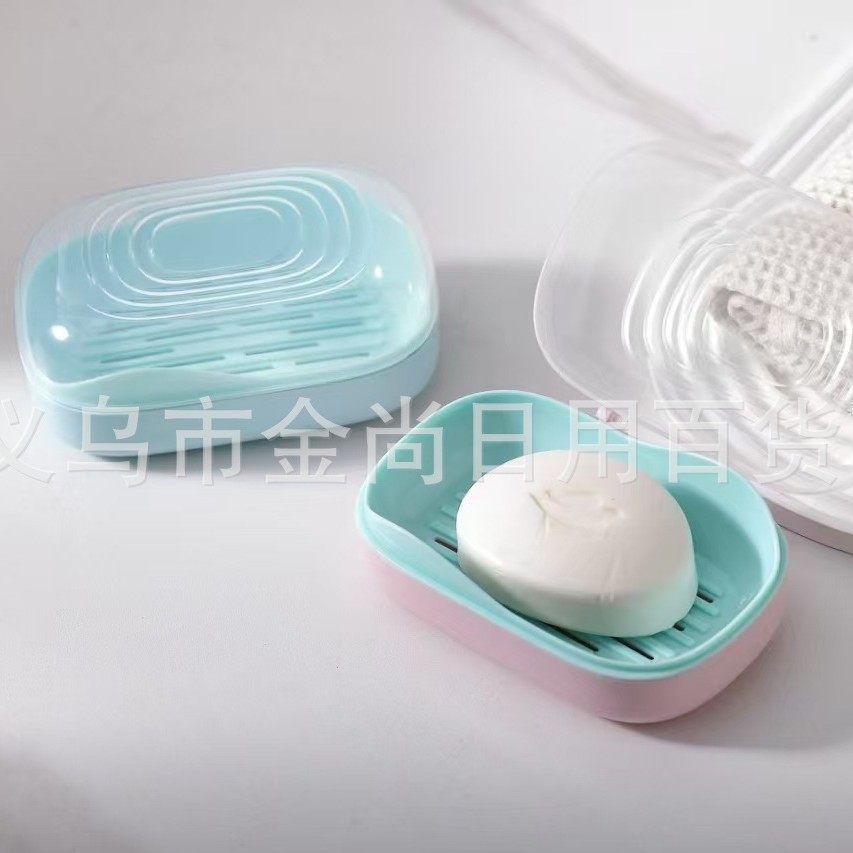 Portable travel soap box, multi-style soap box, plastic bathroom storage box, small soap box, water filter Specification image