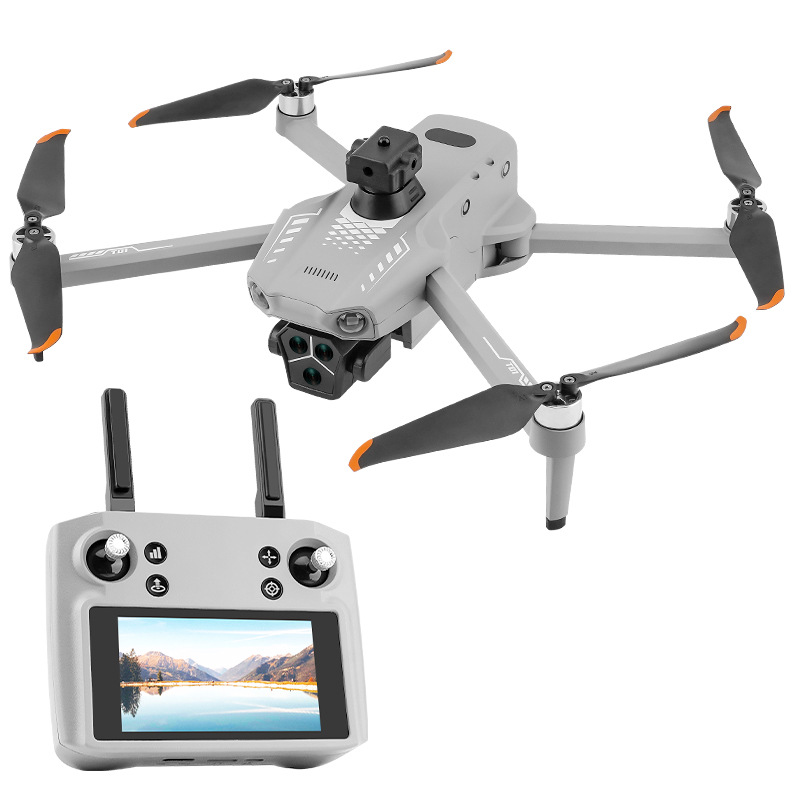 T01 Brushless drone GPS return with 4.5-inch touch screen folding aerial photography aircraft obstacle avoidance remote control aircraft Item Picture