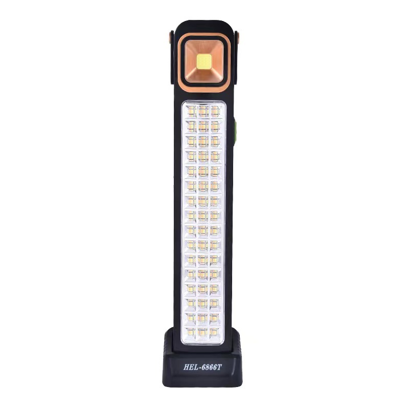 Solar-powered portable lamp, outdoor multi-functional emergency light, led flashlight, emergency lighting lamp 6866T details Picture