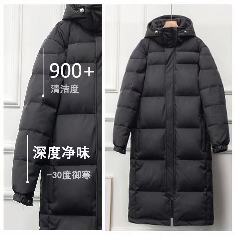 The new 2025 Dongdaemun thickened and loose cotton-padded jacket for the art examination school uniform of the Central Academy of Drama, which is super long and knee-length for women details Picture