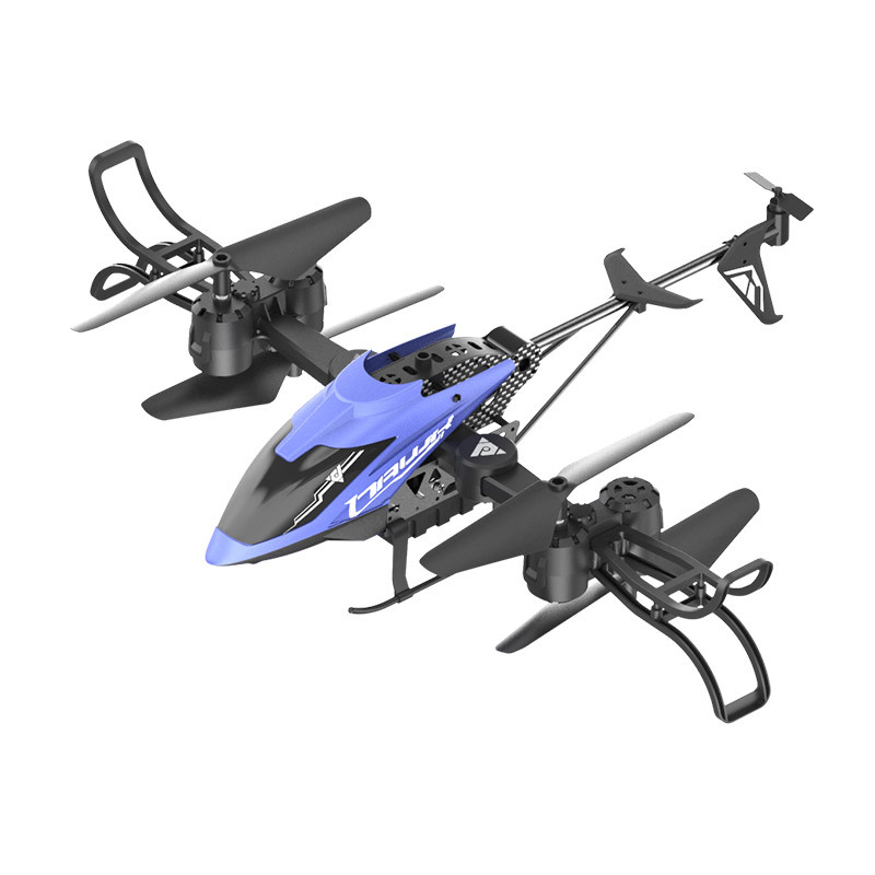 Cross-border remote-controlled folding helicopter aerial photography with WiFi camera remote-controlled four-axis folding stunt drone toy Item Picture