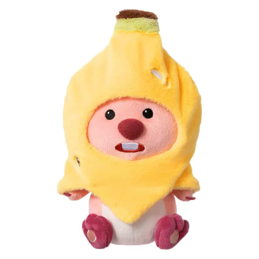 Genuine Loopy series fruit headgear, large doll pendant, keychain, cute and detachable figurine Item Picture