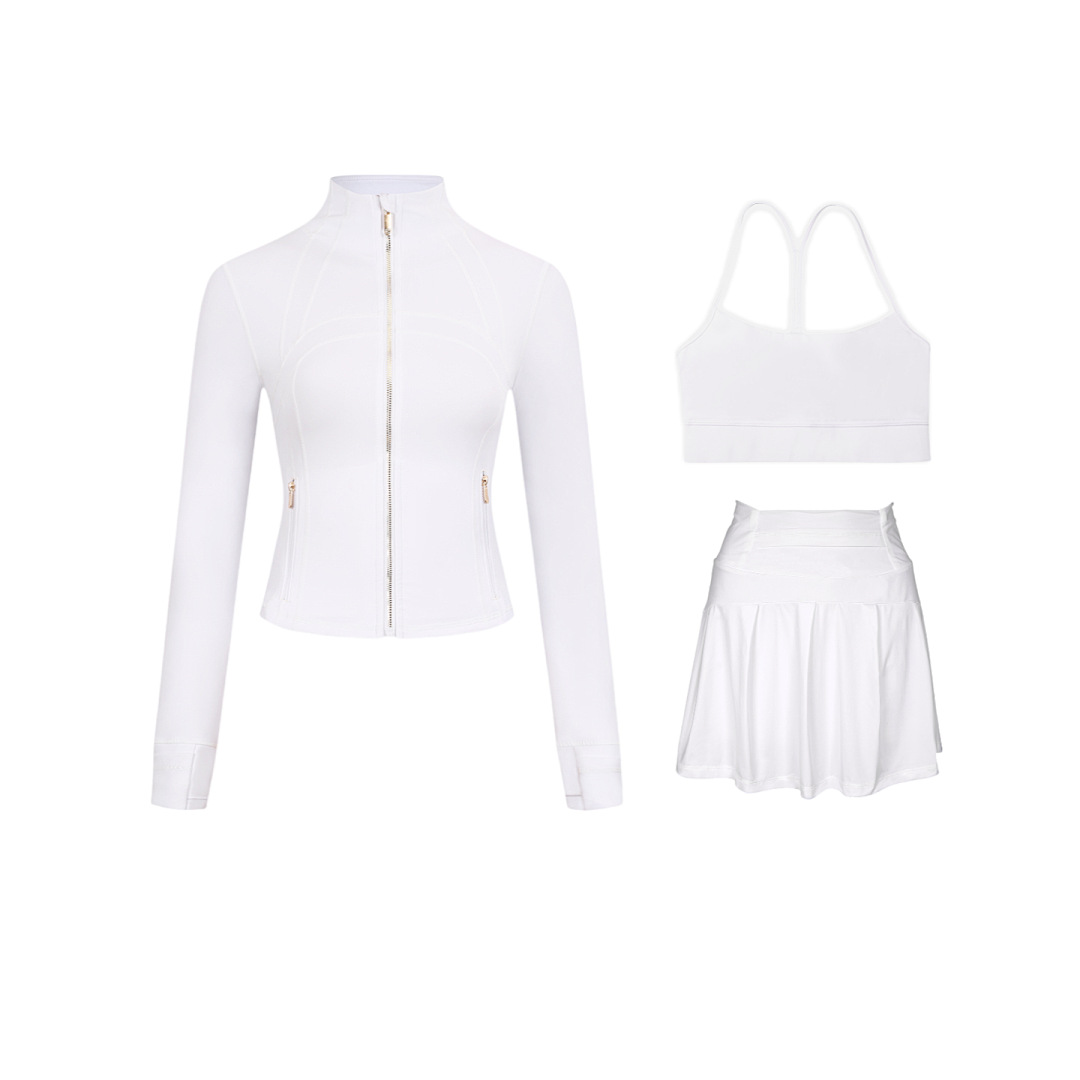 运动服装/运动服装男/运动服/足球运动上衣/重磅纯棉半高领女短袖产品图