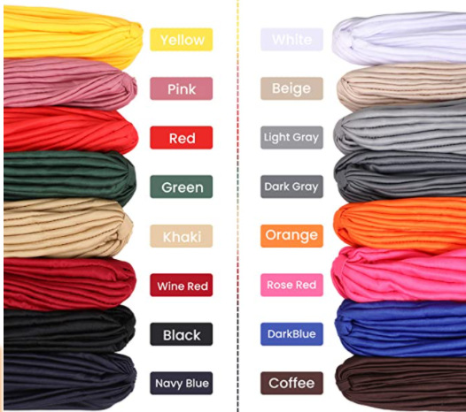 Cross-border exclusive headscarves, hats, European, American and Indian hats, watermelon hats, sleep hats, yoga hats, Arab and Muslim turban Specification image