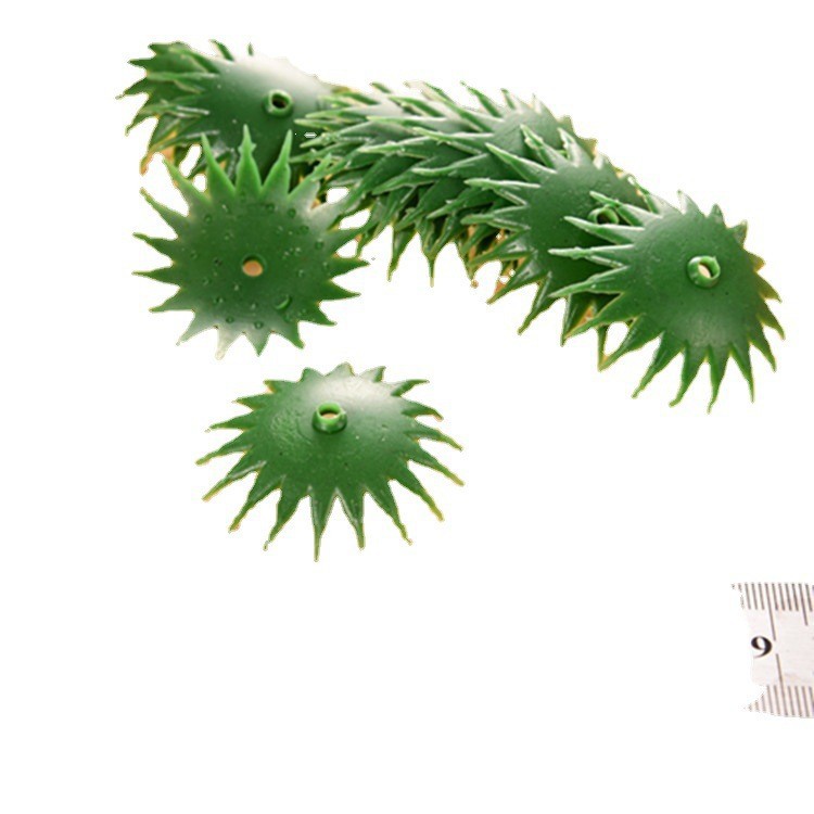 微缩模型/蝴蝶插杆/多肉/韩版勾线花饰/仿真绿植藤条细节图