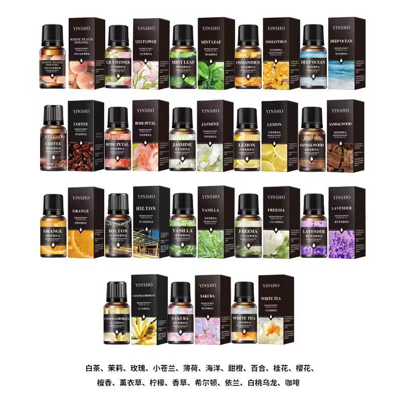 10ML water-soluble humidifier aromatherapy essential oil, lavender and rose aromatherapy essential oil, wholesale from the source factory Item Picture