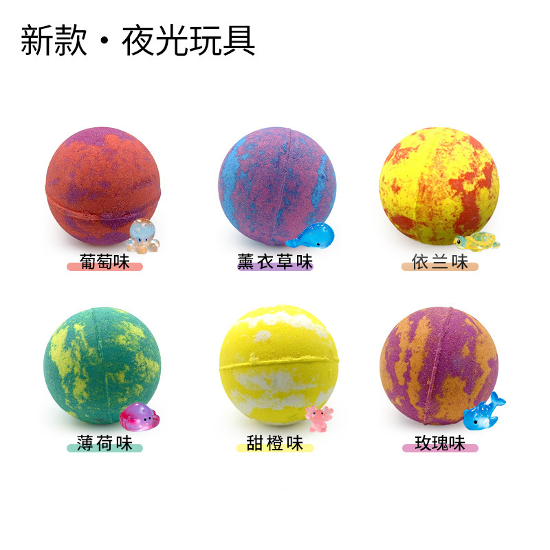Cross-border bath balls, toy bath salt balls, large bubble balls, baby bath salt, bath balls, bubble bath gift box wholesale Application Scenario