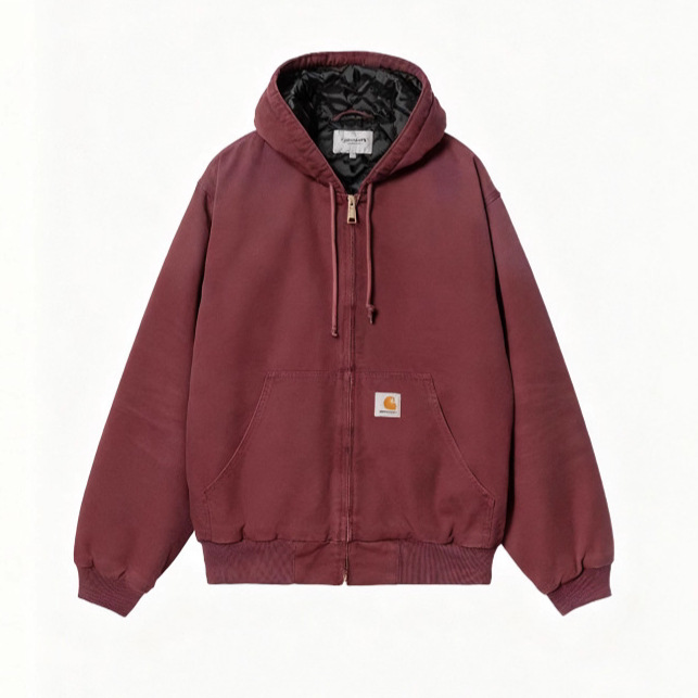 Cross-border European and American 2026 Autumn/Winter new men's Amazon fashion retro hooded long-sleeved zipper casual hoodie details Picture