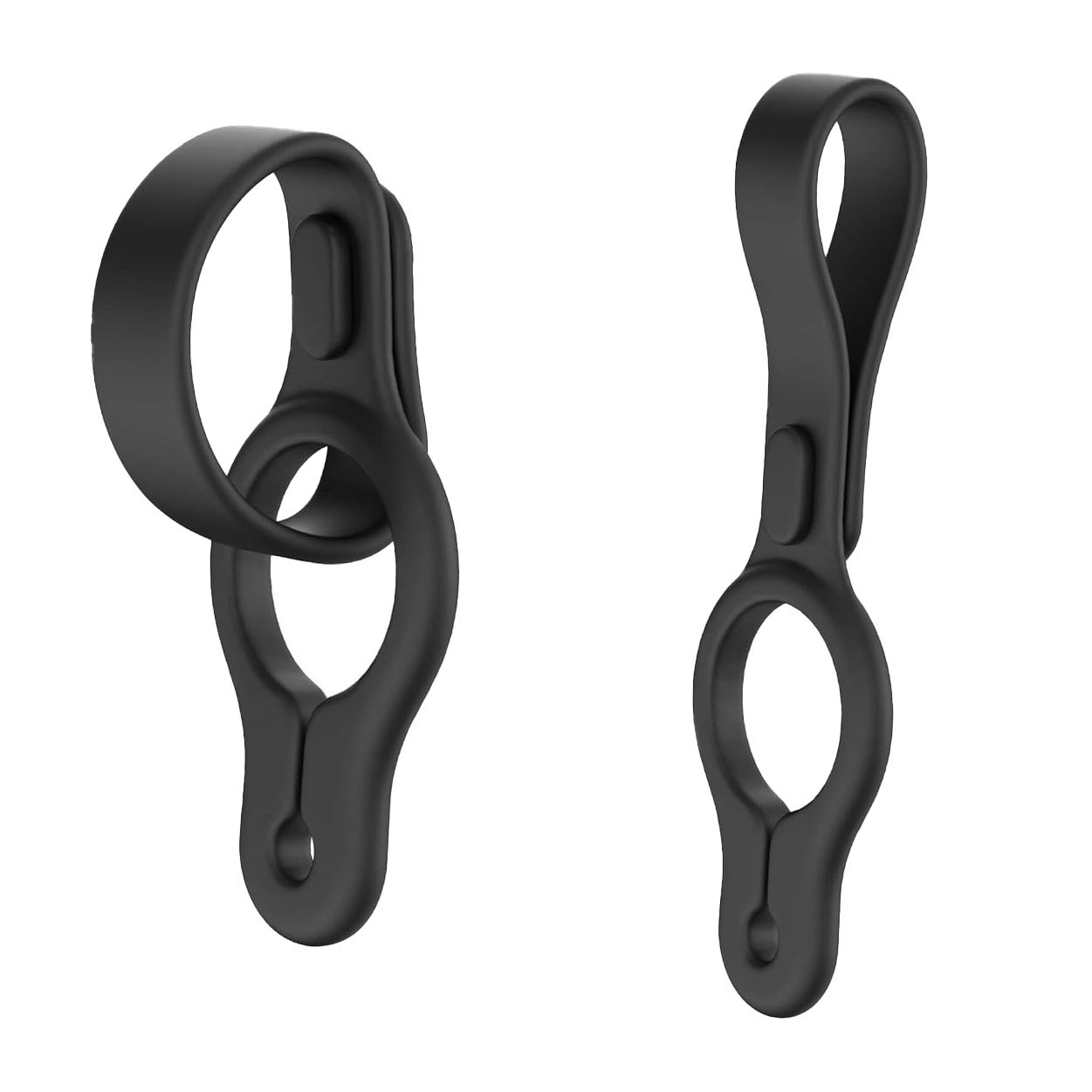 New product: Dog poop bag drawstring lift, dedicated for dog walking, pet garbage bag hands-free stand, silicone drawstring buckle Item Picture