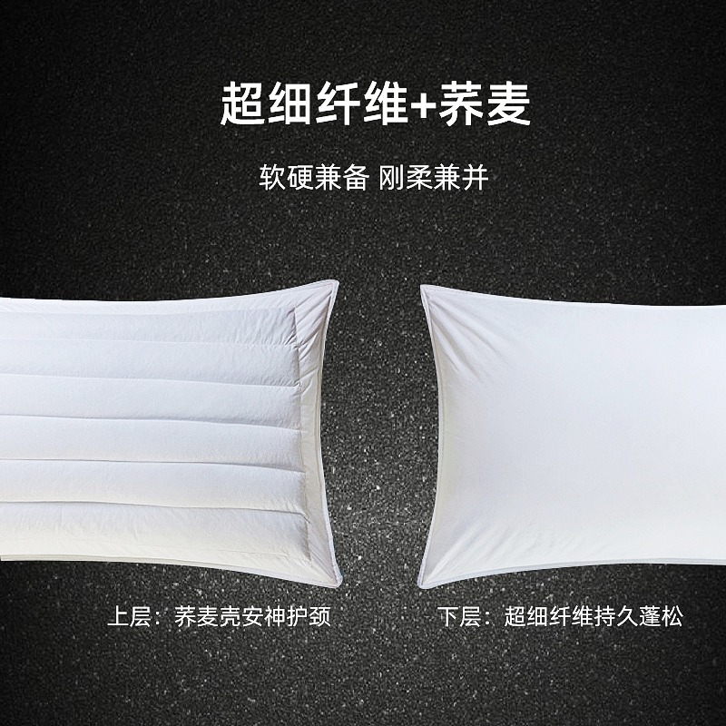 وسادة الحنطة السوداء الداخلية للفندق لا تنهار Specification image