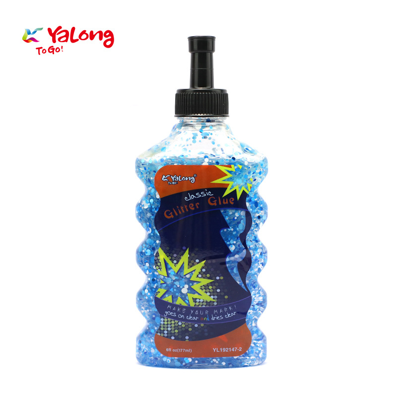 YL liquid glue with glitter and sequins, liquid glue for painting, children's waterproof liquid glue