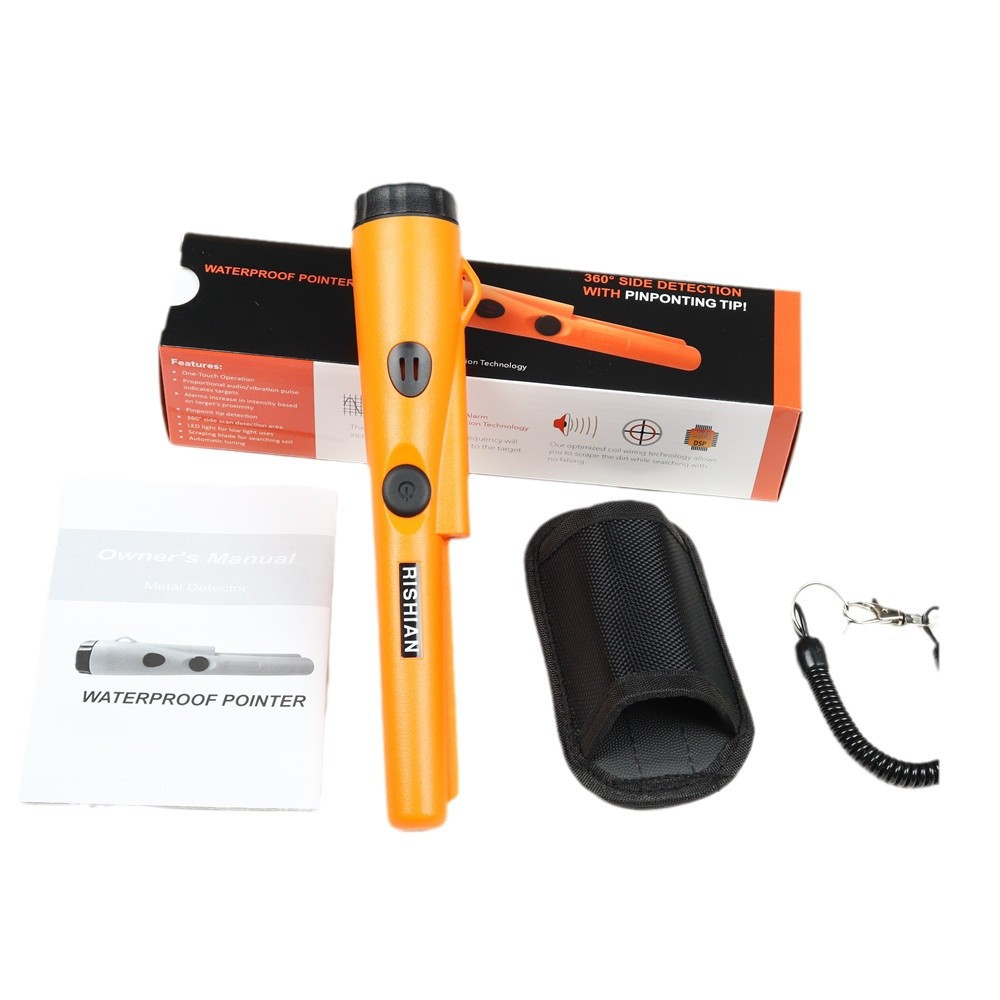 Wholesale handheld metal detection instruments, waterproof gold, silver, copper, iron and aluminum positioning rods, water and land dual-purpose detection instruments in stock Item Picture